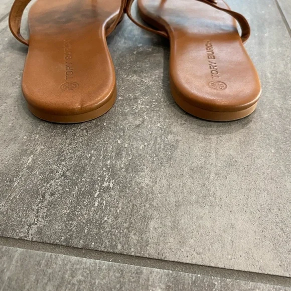 Tory Burch Brown Miller Soft Sandals - Picture 5 of 7